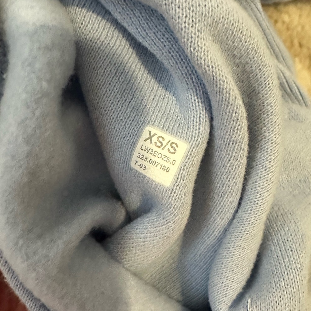 Lululemon Blue Linen Scuba Full Zip - Picture 5 of 5